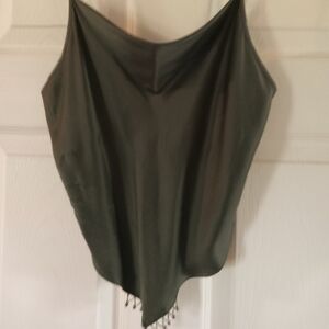 VINTAGE Victoria Secrets Silk tie back top